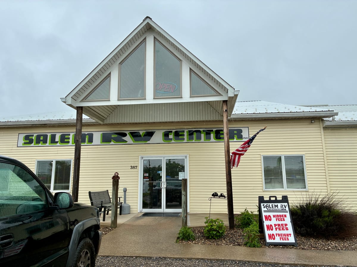 13. Salem RV Center Selinsgrove, PA