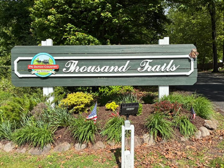 14. Thousand Trails PA Dutch Country, Mannheim, PA